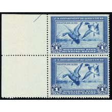RW1, Mint NH Duck Stamps In Pair - Very Fresh! SCV $1550 - Stuart Katz