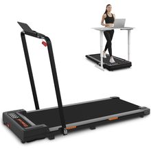 Elseluck Walking Pad, under Desk Treadmill for Home Office, 2 in 1 Portable Walk