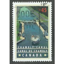 CAN 1998 45c 'CANADIAN CANALS - CHAMBLY' FINE USED (EBID49-082)