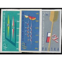 1961 Michel 1254B/1256B - MNH (**)