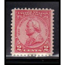 689 2c General von Steuben Just Clears MNH Z0256