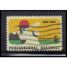 Used 1381 6c Baseball Very Fine KA7662