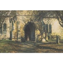 Witham Graveyard Essex Musicrafts Shop Limited Edition Rare Postcard