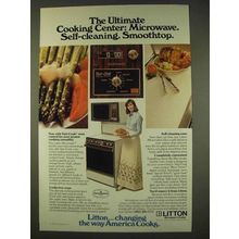 1976 Litton Micromatic Double-Oven Microwae Range Ad