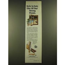 1988 The Atrium Door Ad - Style is Only One Of Our Strong Points