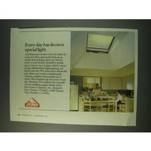 1988 Roto Roof Windows Ad - Every day has its own special light