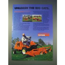 1989 Jacobsen Turfcat Mower Ad - Unleash the big cats