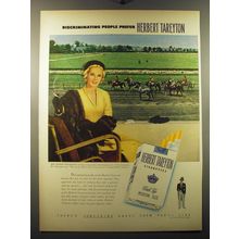 1950 Herbert Tareyton Cigarettes Ad - Mrs. Rodman Wanamaker