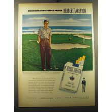 1950 Herbert Tareyton Cigarettes Advertisement - Townsend Brown, II