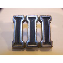 1965 1966 1967 PLYMOUTH FURY III EMBLEM OEM #2524226