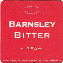 BEER MAT - BARNSLEY BREWING CO - BARNSLEY BITTER - (Cat 001) - (1994)