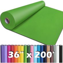 Perkhomy 36" X 2,400" (200') Medium Green Kraft Paper Roll for Craft Bulletin Bo