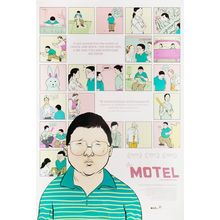 THE MOTEL (2005) 1 Poster Canvas Movie Film Print A0 A1 A2 A3 A4 A5 A6 Art Wall
