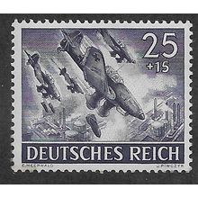 GER 1943 M/M 25pf +15 'JUNKERS' (EBID65-645)