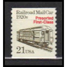 2265 21c Mail Car Fine MNH Dry Gum X3494
