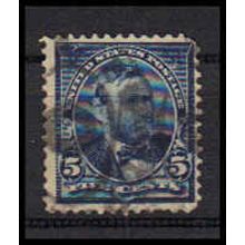 Used 281 5c Ulysses S. Grant Barely Clears RA1641