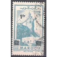 Maroc 1950 Michel 323 O Cote (2005) 0.30 € Mosquée de Séfrou Cachet rond