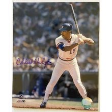 Claudell Washington (d. '20) Signed Autographed Glossy 8x10 Photo Atlanta Braves
