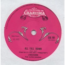 Lindisfarne - All fall down / We can swing together 1972 7" single vinyl CB191