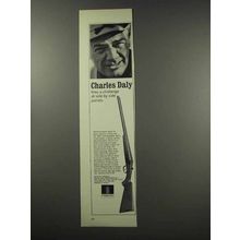 1965 Charles Daly Shotgun Ad - Fires a Challenge