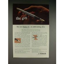 1965 Parker 75 Pen Ad - The Gift!