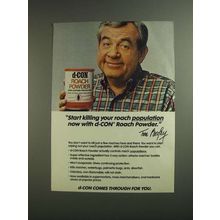1984 D-Con Roach Powder Ad - Tom Boxley