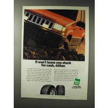 1993 Kelly Safari Radial Tires Ad - Stuck for Cash