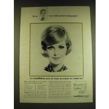1966 Clairol Condition Ad - Do you have to hide your hair