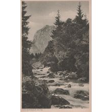 Hinterseer Ache Old German Postcard