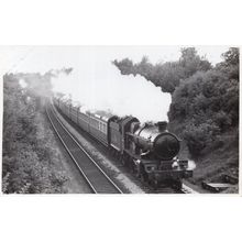 GWR Abbotsbury Castle Train No 4083 Vintage Real Photo Postcard