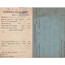 Pendleton Manchester Builder Factory Workers Workcard Antique 2x Postcard