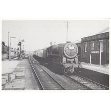 Kirkham Train Station Railway in 1967 Preston Sheds 44677 Mickey Postcard
