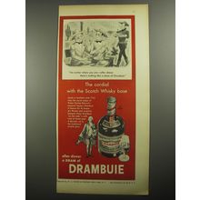 1956 Drambuie Liqueur Ad