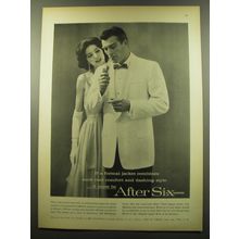 1959 After Six Formal Jacket Ad - If a formal jacket combines such cool comfort