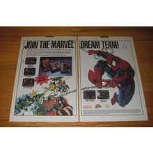 1992 LJN Video Games Ad - X-Men Arcade's Revenge; Return of the Sinister Six