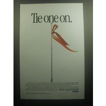 1993 Allstate Insurance Advertisement - Tie one on