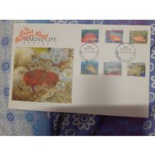 1984 marine life ingleburn postmark FDC