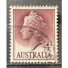 AUSTRALIA 1955 SG 0282a USED #1