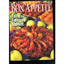 BON APPETIT magazine 1996 FALL AT THE FARMER'S MARKET Fall Brunch NEW ISSUE