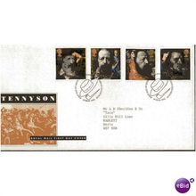 1992 'TENNYSON' F.D.C (BUREAU F.D.I) (EBID490)