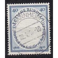 GERMANY BUND [1955] MiNr 0210 ( O/used ) (3)