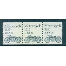1899 5c Motorcycle Fine MNH Dry Gum PNC 1/3 W0542