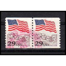 Used 2523 29c U.S. Flag Fine CNP Left 2 PA1217