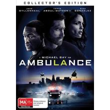 Ambulance DVD | Collector's Edition | Jake Gyllenhaal | Region 2 & 4