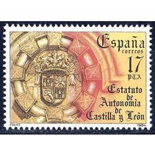 España. 1984. Mi # 2654. Castilla - Leon. Statute of Autonomy
