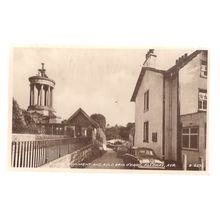 BURN'S MONUMENT, ALLOWAY, AYR. unused postcard 1953 by Valentines =