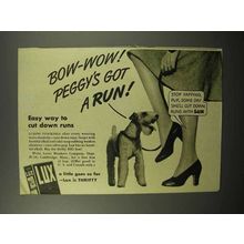 1939 Lux Detergent Ad - Peggy's Got a Run!