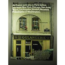 1971 Air France Ad - Puts You In Paris Before You Leave
