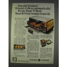 1977 General Electric Toast 'N Broil Toast-R-Oven Ad