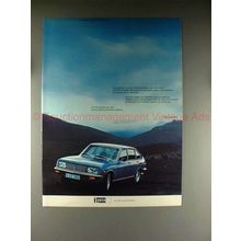 1977 Lancia Beta Limousine Ad - in German - NICE!